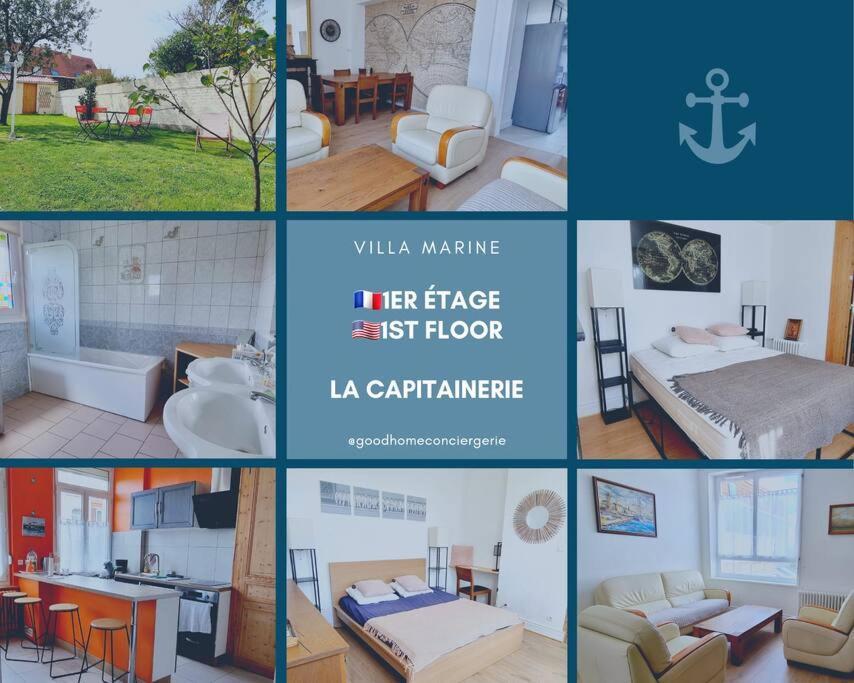 Villa Marine*La Capitainerie Coudekerque-Branche エクステリア 写真